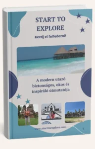 utazás kezdőknek e-book start to explore borító